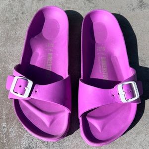 Birkenstock Classic Madrid EVA Single Strap Flip Flops, size 37